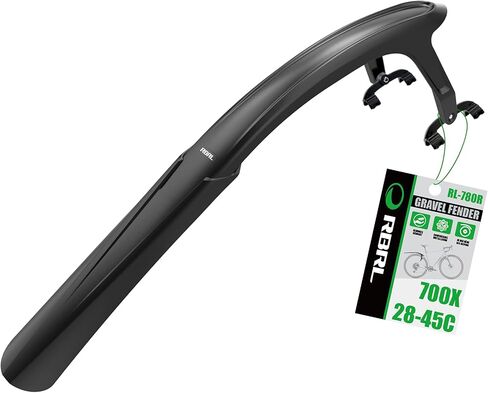 RBRL Bike Fender, Quick Release Bike fenders for Gravel and Road Bike, Adjustable Bicycle Fenders 28'', Full Cover Thicken & Widen, Rear Mud Guard for Tire Width: 28-45mm（Rear） in Saudi Arabia