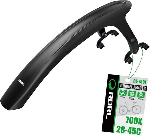RBRL Bike Fender, Quick Release Bike fenders for Gravel and Road Bike, Adjustable Bicycle Fenders 28'', Full Cover Thicken & Widen, Rear Mud Guard for Tire Width: 28-45mm（Rear） in Saudi Arabia