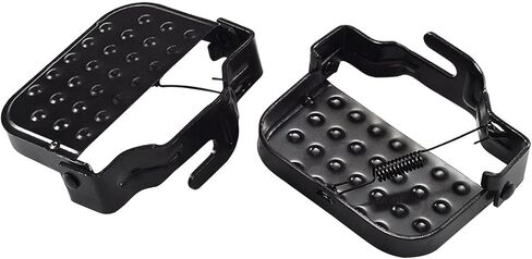 1 زوج أوتاد الدراجة أوتاد الدراجة دواسات القدم الرجعية العالمي الصلب 13 × 9 سنتيمتر المقاعد الخلفية تقف الركاب يدعم in Kuwait