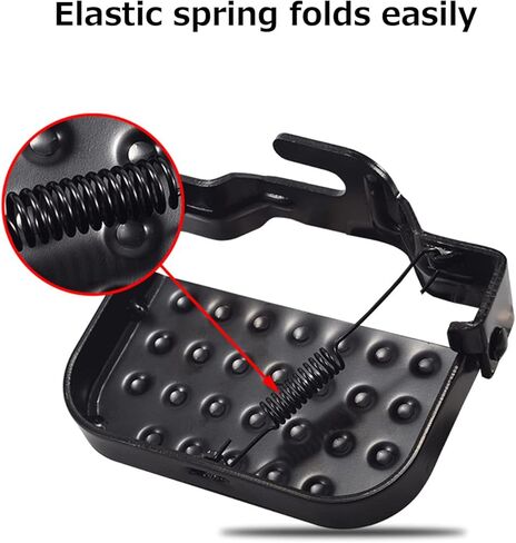 1 زوج أوتاد الدراجة أوتاد الدراجة دواسات القدم الرجعية العالمي الصلب 13 × 9 سنتيمتر المقاعد الخلفية تقف الركاب يدعم in Kuwait