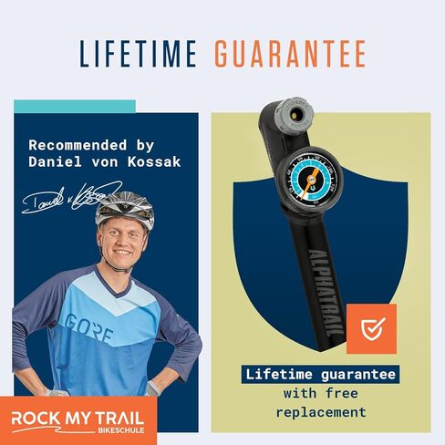 مضخة دراجة صغيرة ستيف - لجميع الصمامات 120 رطل لكل بوصة مربعة / 8.3 بار الحد الأقصى للضغط I مقياس كبير (1.5 بوصة) I مريح على شكل حرف T I مضخة دراجة لصمام بريستا وشرايدر ودنلوب in Kuwait