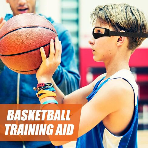 Fiada 3 Pack Dribbling Goggles Basketball Sports Basketball Glasses Adjustable Dribbling Black Goggles Basketball Training Equipment for Youth Kids Teenagers Adult Player in Kuwait