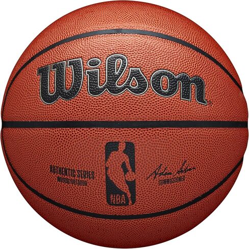 كرة سلة ويلسون NBA Authentic Series - داخلية/خارجية، مقاس 7 - 29.5 بوصة in Saudi Arabia