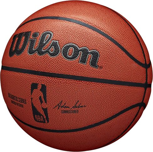 كرة سلة ويلسون NBA Authentic Series - داخلية/خارجية، مقاس 7 - 29.5 بوصة in Saudi Arabia