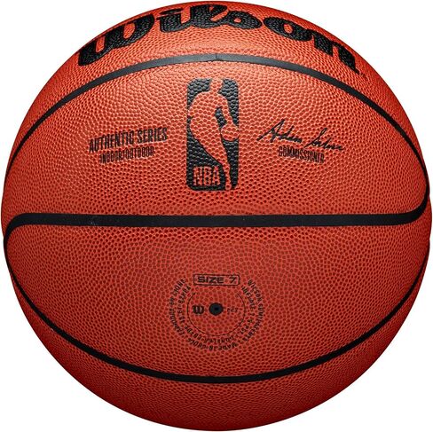 كرة سلة ويلسون NBA Authentic Series - داخلية/خارجية، مقاس 7 - 29.5 بوصة in Saudi Arabia