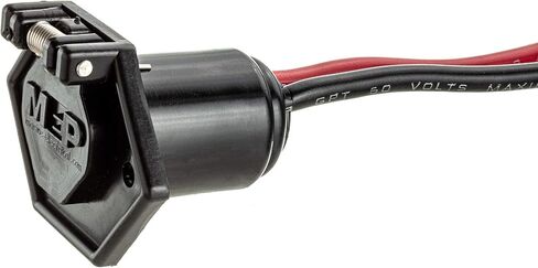 MotorGuide 8M0120717 Xi Series طقم دعامة تثبيت سريعة التحرير لمحركات التصيد - مركب - أسود وأتوود 8M4000953 قابس طاقة محرك التصيد، ثنائي الشق، يتصل بـ 12 فولت in Saudi Arabia