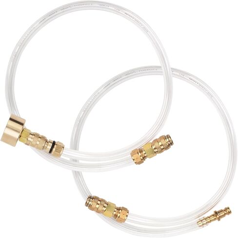 قطعتان من مجموعة أدوات تنزف التوجيه الهيدروليكي، أنبوب حشو مجموعة أدوات تسييل القارب مع دوار نحاسي متوافق مع التوجيه الهيدروليكي Seastar لمجموعة الأدوات البحرية للخوذ الهيدروليكية الداخلية الخارجية in Kuwait