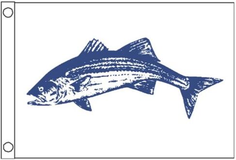 Taylor Made Products, Fisherman's Catch Flag, Fish Pennant, Nylon, 12 inch x 18 inch in Saudi Arabia