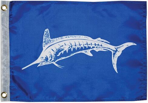 Taylor Made Products, Fisherman's Catch Flag, Fish Pennant, Nylon, 12 inch x 18 inch in Saudi Arabia