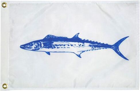 Taylor Made Products, Fisherman's Catch Flag, Fish Pennant, Nylon, 12 inch x 18 inch in Saudi Arabia