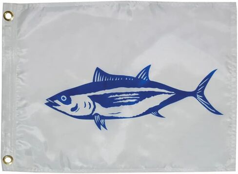 Taylor Made Products, Fisherman's Catch Flag, Fish Pennant, Nylon, 12 inch x 18 inch in Saudi Arabia