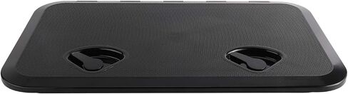 YaeMarine 24" x 14" Deck Access Hatch & Lid Marine Caravan RV (353mm x 606mm) (Black) in Saudi Arabia