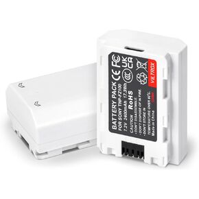 VILTROX 2400mAh NP-FZ100 Camera Battery, USB-C Fast Charging Replacement Battery for Sony A7R IV, A7R III, A7 III, A7C, A7C II, A6500, A6600, A6700, FX3, ZV-E1-4265B, 1 Pack