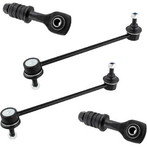 4Pcs Front Rear Sway Bar End Links Stabilizer Bar Link Kit Set Fit For Ford Contour 1995-2000, For Mercury Cougar 2000-2002, For Mercury Mystique 1995-2000 Replace# K8744 K80458