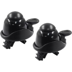 Mini Bicycle Bell Aluminum Bike Bell Loud Cycling Ringing for Road, Mountain, Sports Bike(0.87-1.38 Handlebar Diameter)