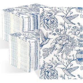 200 Pcs Summer Guest Napkins, Disposable Hand Towels for Bathroom, Netting and Sea Shells Paper Hand Towels Decorative Beach Disposable Guests Napkins for Bathroom Wedding Dinner Party