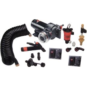 Johnson Pumps 64634 Aqua Jet 5.2 GPM Wash Down/550 Live Well Kit