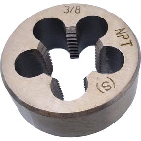 HSS 3/8-18 NPT Taper Pipe Thread Die