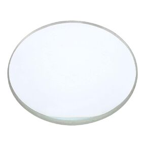 PATIKIL 2" (50mm) Focal Length Double Convex Lens, 3 Pcs 30mm Diameter 5mm Height Glass Optically Polished Round Edges Lens for Physics Experiment, Clear