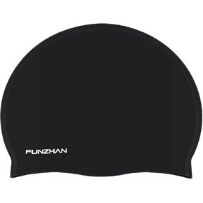 Silicone Swimming Cap Waterproof Non-Slip Comfortable Swimming Hat High Elasticity Swim Cap for Women Man