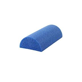 CanDo 73742 Blue Foam Roll, Half Round, 6" Width, 12" Length