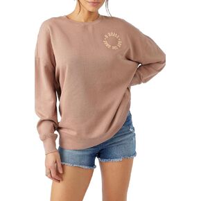 O'NEILL Womens Choice Crewneck Sweatshirt, Washedblk