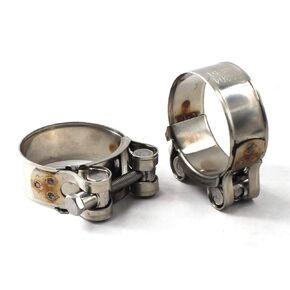 188-200mm T-Bolt Clamp 304 Stainless Steel Pipe Clamp Heavy Duty Hose Clamp (Pack of 1)