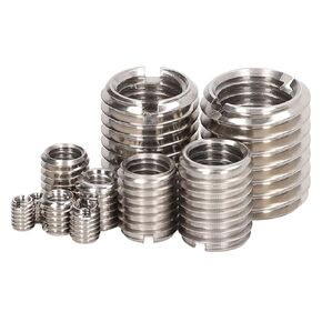 41Pcs Wire Thread Inserts M2 to M14 Type Screw Repair Sleeve Stainless Steel Thread Insert for Repair