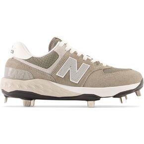 New Balance Women's Fresh Foam 574 Low Metal Softball Cleat Grey Medium