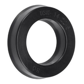 YOKIVE Hydraulic Seal, Pistons Shaft USH Oil Seal O-Ring Great for Hydraulic (Black, 0.55x0.87x0.91x0.2-inch)