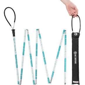 G2 GO2GEHTER 7075 Aluminum Alloy 270cm Backcountry Avalanche Rescue Probe with Storage Bag, Folding Design, Easy to Storage and Carry (3 Color Available)