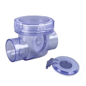 PVC Inline Non Return Valve Resistant One Way Check Valve for Kitchen, Toilet Sewer Pipes