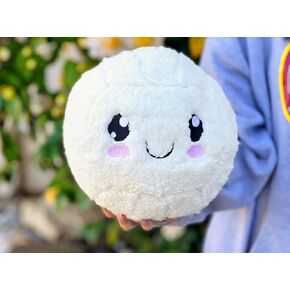 Sherpa Fleece Volleyball Plush, Indoor Volleyball Size Volleyball Pillow, Stuffed Volleyball Plush Pillow, cream white in Saudi Arabia