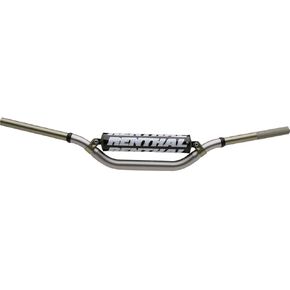 Renthal 996-01-BK-07-185 Twinwall أسود 1-1/8 بوصة مقود ألومنيوم