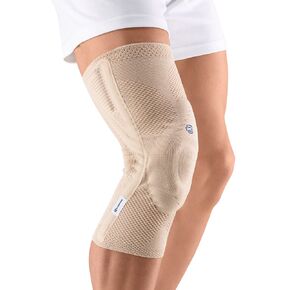 Bauerfeind - GenuTrain P3 - Patella Knee Support - for Misalignment of The Kneecap - Left Knee -Size 2 - Color Nature