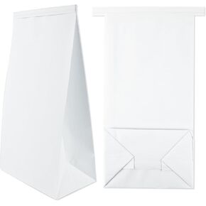 30Pcs Barf Bags Disposable Vomit Bags Car Puke Bags Throw Up Sick Bags for Travel Motion Sickness Morning Sickness,White