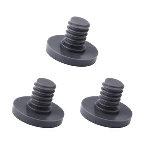3pcs Replacement Bolt Compatible with Suncast Storage Sheds, Plastic Storage Sheds Replacement Screws Shed Bolt Kit Accessory Bolt for Suncast Storage Sheds (Grey)