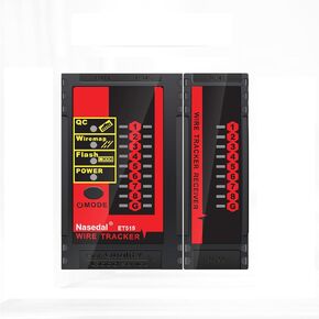Network Cable Tester Telephone & Continuity Tester Ethernet Cable Mapper for RJ45/RJ11/RJ12/CAT5/CAT6/POE Test UTP/STP Network Test Tool (ET515)
