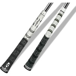 JunshunGolf Grips, Standard/Midsize, Golf Grips Set of 2, Anti-Slip Rubber Golf Club Grips, 6Colors Optional