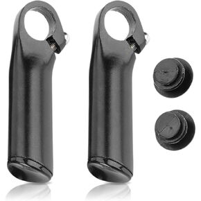 Bike Bar Ends, Aluminium Alloy MTB Bicycle Handlebar Ends Bike Handlebar Grips Bike Bar Extender Bicycles Grips Scooter Grips