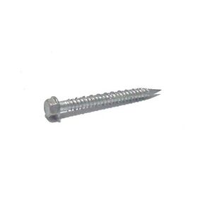 1/4" x 2-3/4" Wej-It Hex Washer Head (Tapcon) Concrete Screw w/Bit - 410 Stainless Steel - 100/BX
