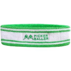 Pickleball Headband, Pickleball Golf Tennis Great Gift or for Your Sports or Team Wristband Sports Band Set Including Towel Wrist and Head Sweatbands