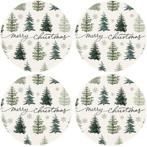 Siilues Christmas Table Runner, Christmas Tree Decorations Merry Christmas Runner for Table Seasonal Winter Decor for Indoor Outdoor Dining Table Decorations (13'' x 72'')