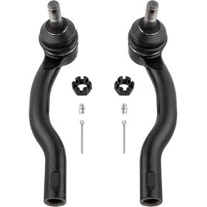 2Pcs Suspension Front Outer Tie Rods End Links Fit For Infiniti QX56 2004-2013, QX80 2014-2019, For Nissan Armada 2005-2019, Pathfinder Armada 2004, Titan 2004-2015 Replace# ES800031 ES800032