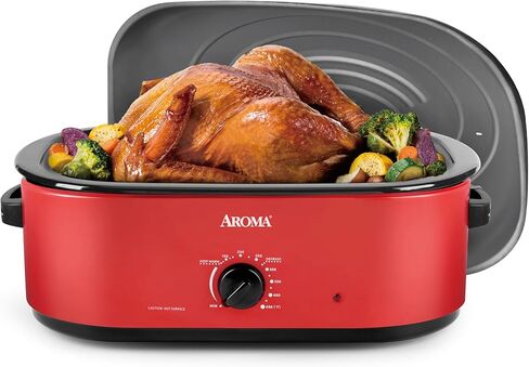 أروما 18 كيو تي. فرن تحميص (أحمر) in Kuwait