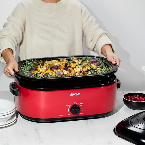 أروما 18 كيو تي. فرن تحميص (أحمر) in Kuwait