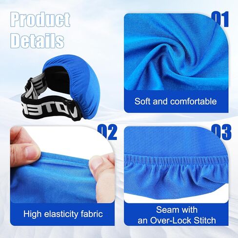 Microfiber Protective Goggle Cover,Ski Snowboard Goggle Cover Sleeve,Protective Lens Scratch Dust Protection in Saudi Arabia
