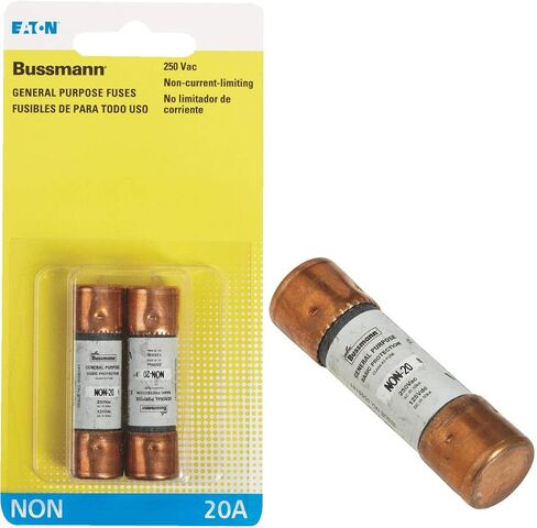 فيوزات بوسمان - فيوز خرطوشة 20 أمبير (2pk) [BP/NON-20] in Saudi Arabia