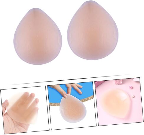 PRETYZOOM 2pcs Private Parts Protector Bikini Crotch Pads Private Parts Silicone Pads Waterproof Silicone Pad Lady Private Parts Pads Women Private Parts Pasties Women Swimming Silicone Pads in Saudi Arabia