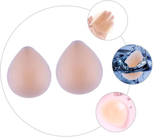 PRETYZOOM 2pcs Private Parts Protector Bikini Crotch Pads Private Parts Silicone Pads Waterproof Silicone Pad Lady Private Parts Pads Women Private Parts Pasties Women Swimming Silicone Pads in Saudi Arabia